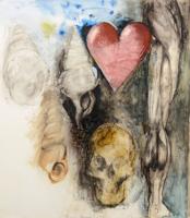 Jim Dine Mixed Media Painting, 43H - Sold for $15,360 on 10-26-2024 (Lot 21).jpg